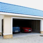 Компактный гараж на 1-2 машины, каркас, 6,3х5,9 м
