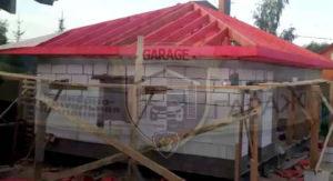 стропильная система гаража